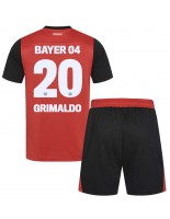 Bayer Leverkusen Alejandro Grimaldo #20 Kotipaita Lasten 2024-25 Lyhythihainen (+ shortsit)